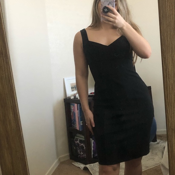 Vintage DVF LBD 😍 Sz 10 - Picture 1 of 10